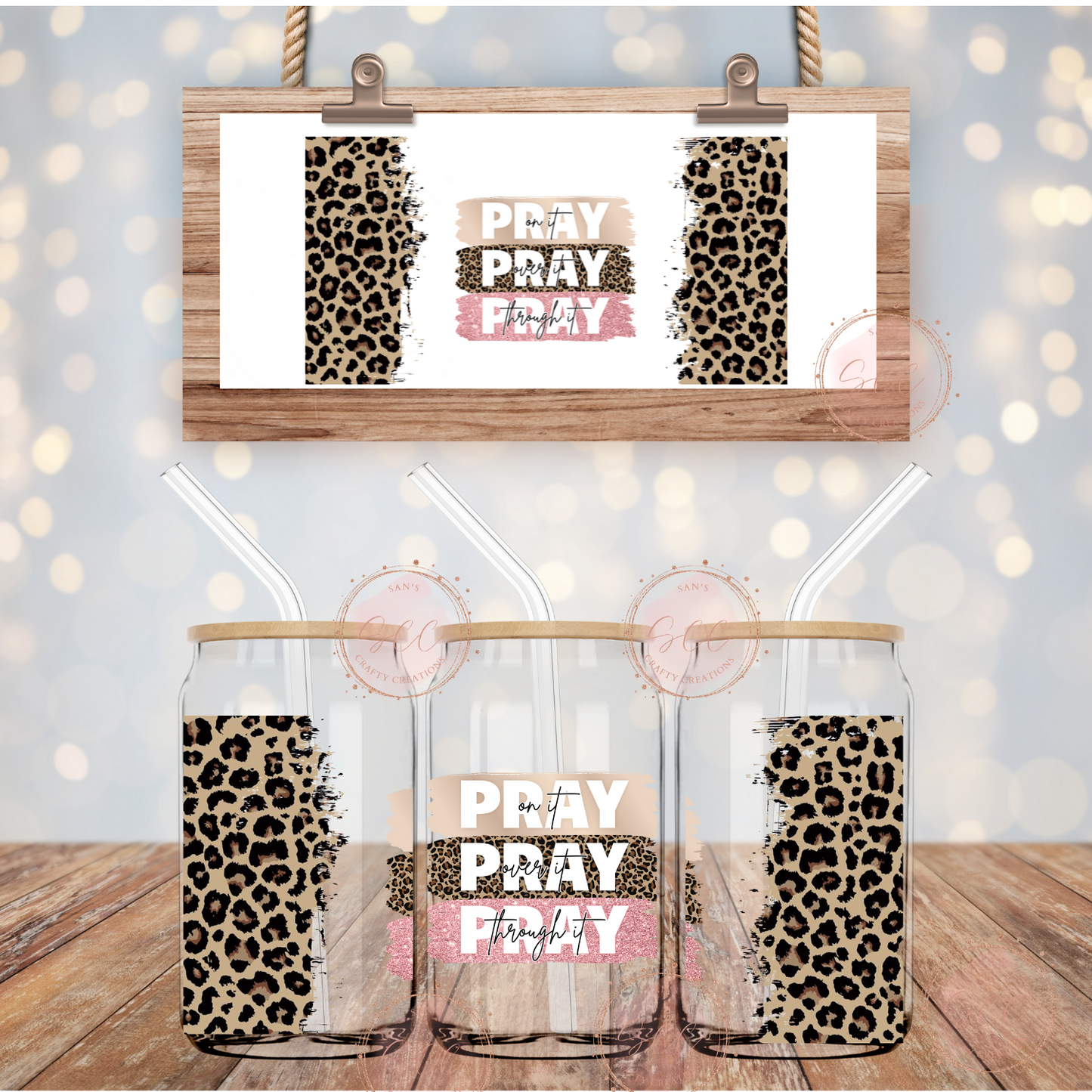 Pray-16oz Libbey Glass Wrap