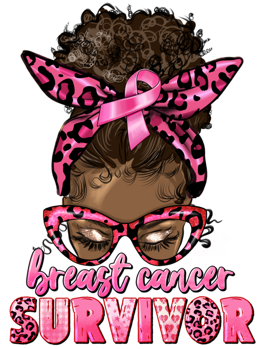 Breast Cancer Survivor-Printed Heat Transfer Vinyl
