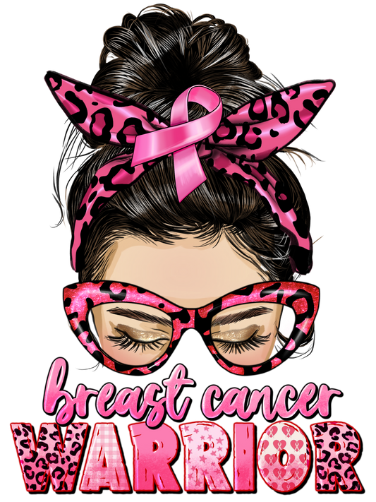 Breast Cancer Warrior-Printed Heat Transfer Vinyl