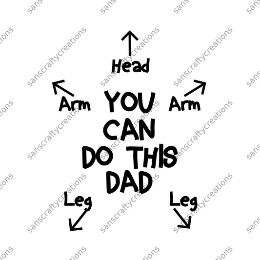 Dad Instruction-Transfer - by SansCraftyCreations.com -