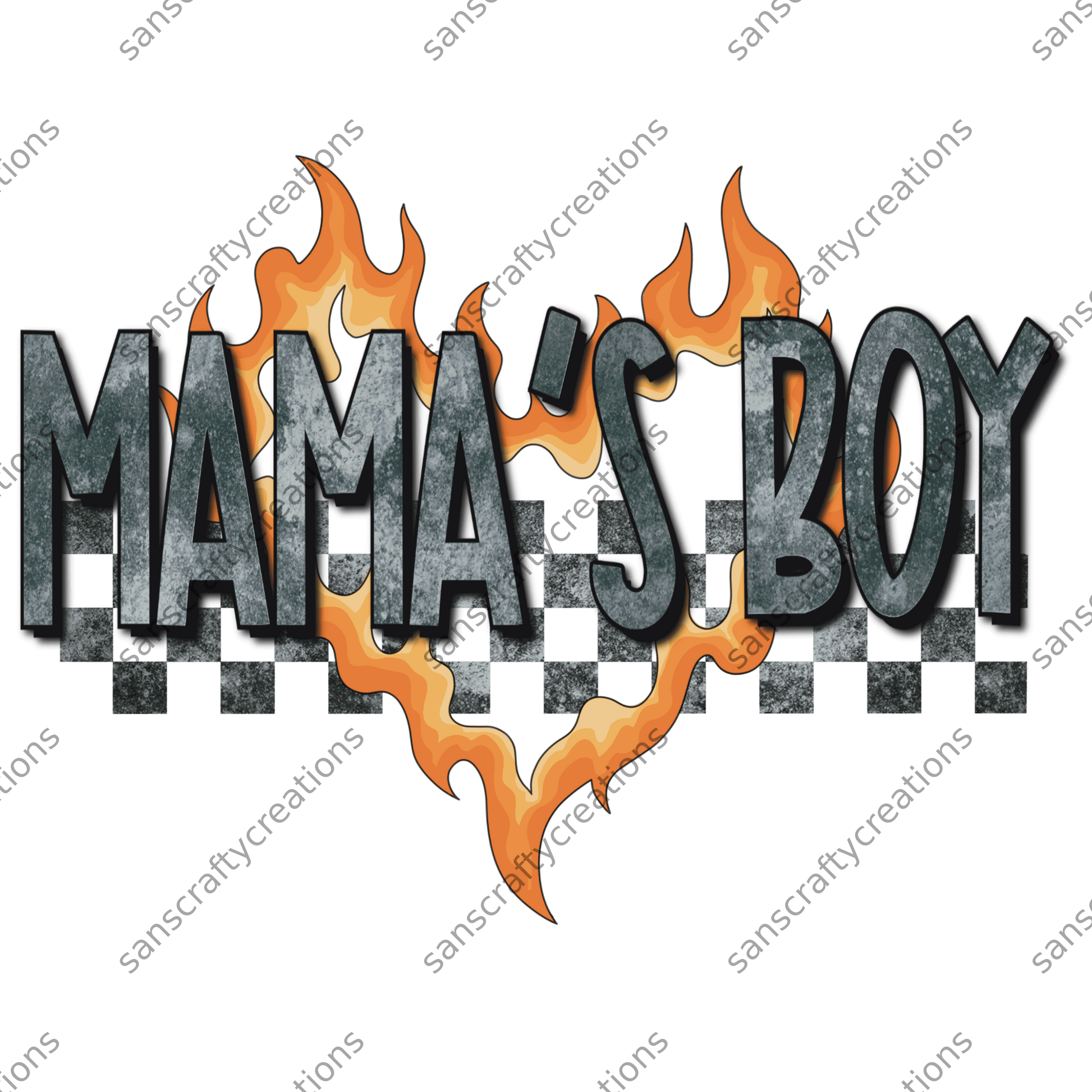 Mama's Boy-Transfer -  by SansCraftyCreations.com - 