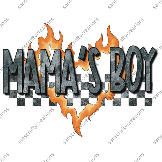 Mama's Boy-Transfer - by SansCraftyCreations.com -