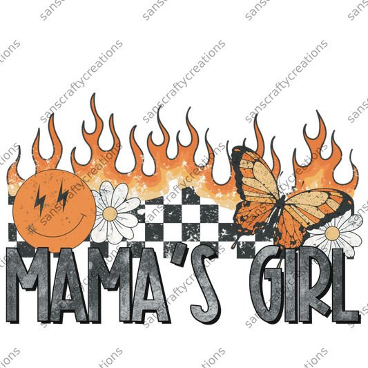 Mama's Girl-Transfer -  by SansCraftyCreations.com - 