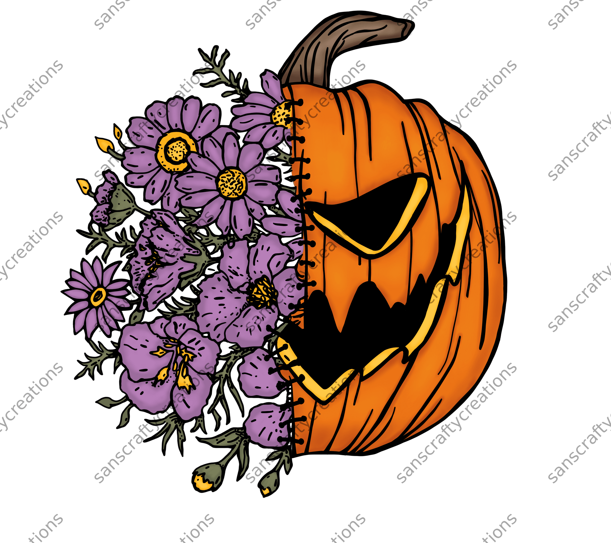 Printed Heat Transfer Vinyl -  by SansCraftyCreations.com - 