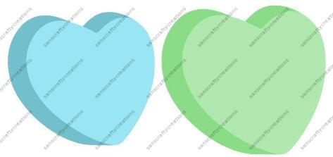 This Granny wears her heart on her sleeve-Transfer - by SansCraftyCreations.com -