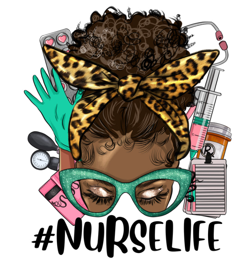 Nurse Life-Printed Heat Transfer Vinyl