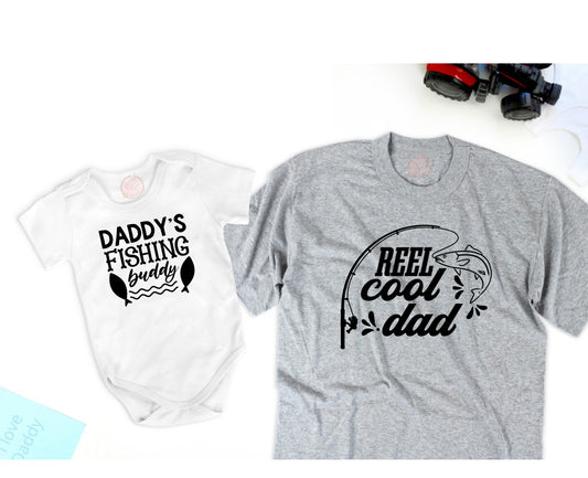 Adult Men and Baby Shirt Set