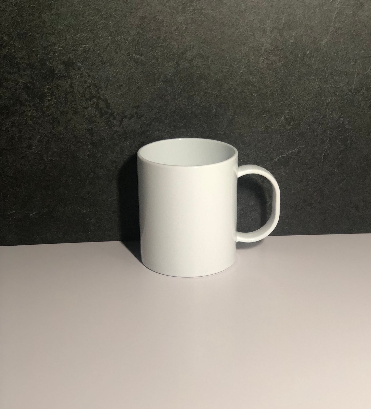 Plastic 11 oz. Blank Mugs. GREAT FOR KIDS.