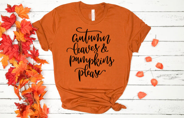 Autumn, leaves-Adult Unisex T-Shirt