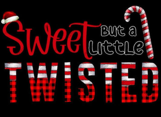 Sweet but Twisted-Printed Heat Transfer Vinyl -  by SansCraftyCreations.com - 